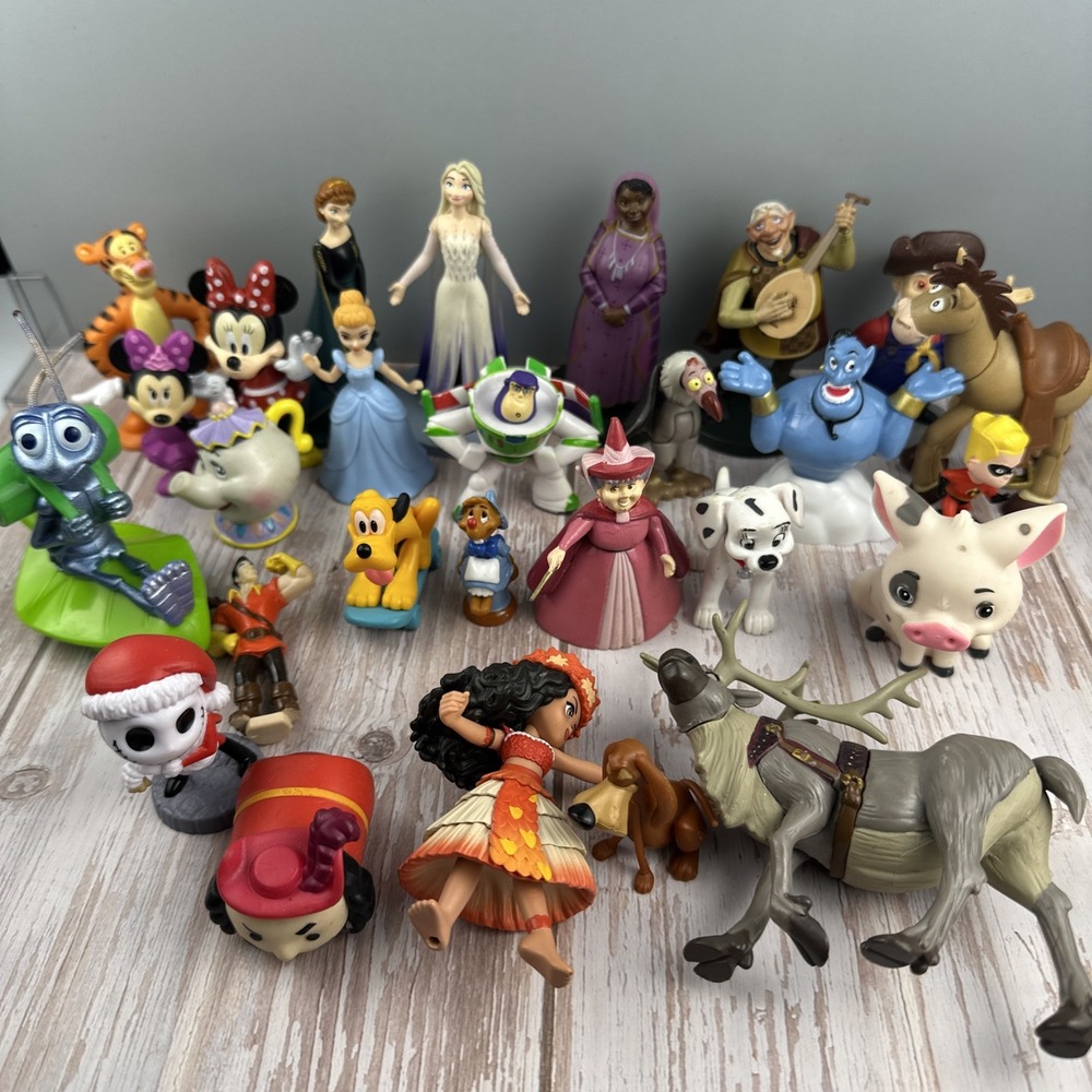 Disney Toys Junk Drawer Lot Figures Accessories More Disney